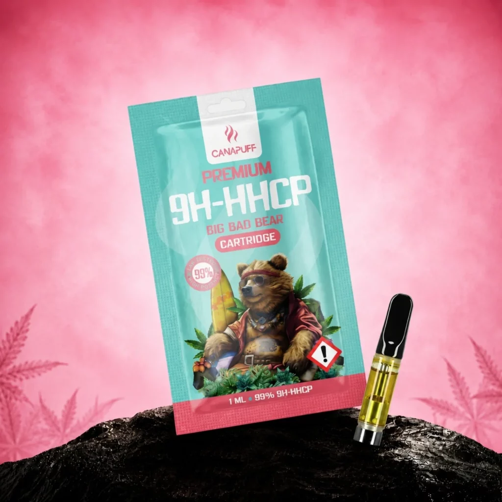 Cartouche Big Bad Bear 9H-HHCP Canapuff – 1 ml