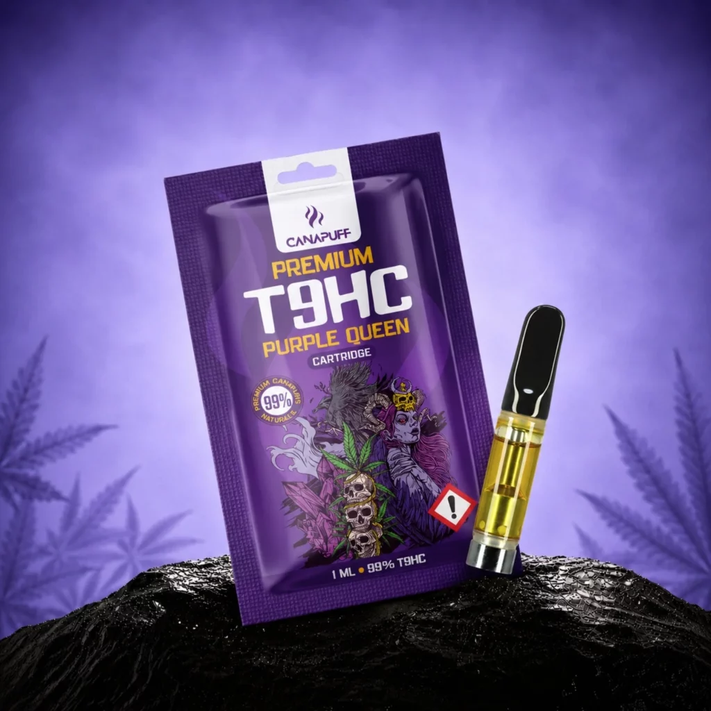 Cartouche Purple Queen T9HC Canapuff – 1 ml