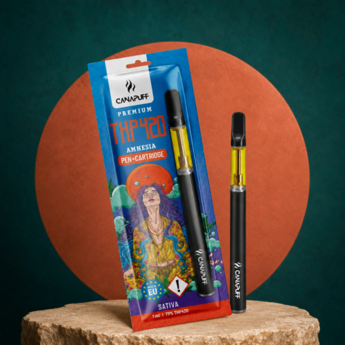 Pen + Cartouche Amnesia THP420 1 ml – Canapuff