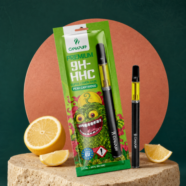 Pen + Cartouche Super Lemon Haze 1 ml – Canapuff