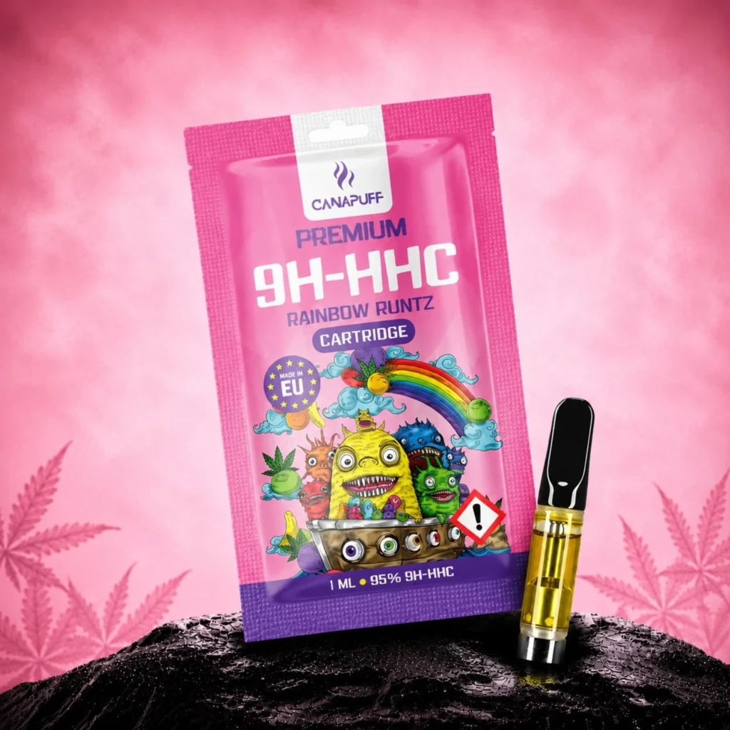 Cartouche Rainbow Runtz 9H-HHC 95 % Canapuff – 1 ml
