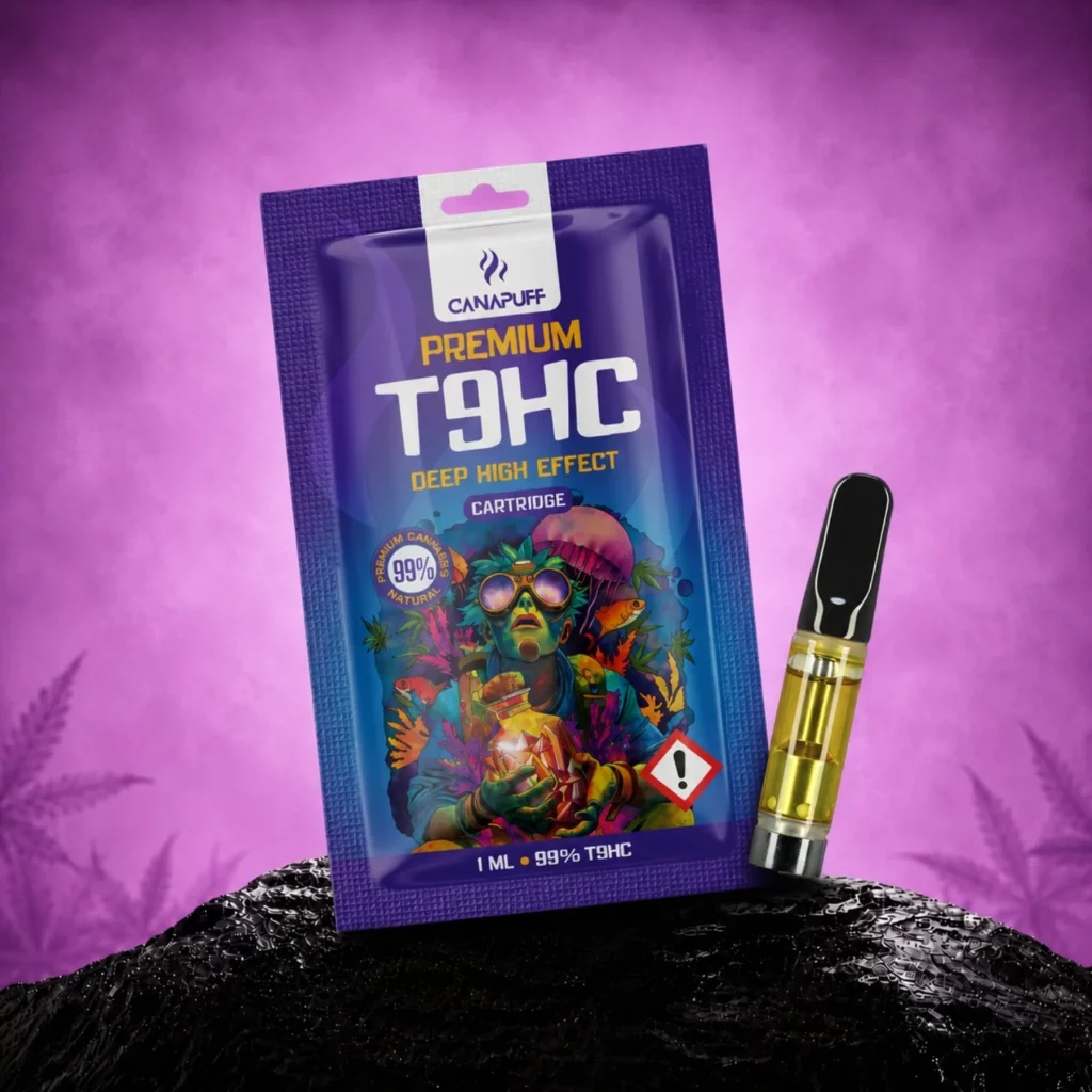 Cartouche Deep T9HC 99 % Canapuff – 1 ml